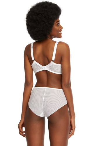 Reggiseno soft SC-744 Clara Kinga bianco senza cuciture con ferretto