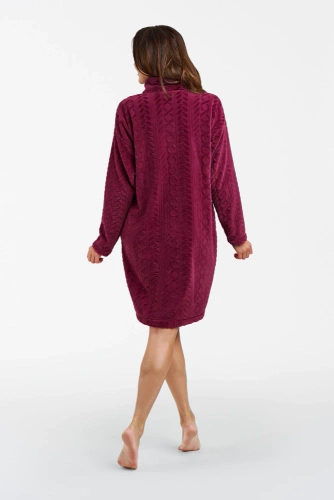 Rena Accappatoio da donna Italian Fashion - maroon