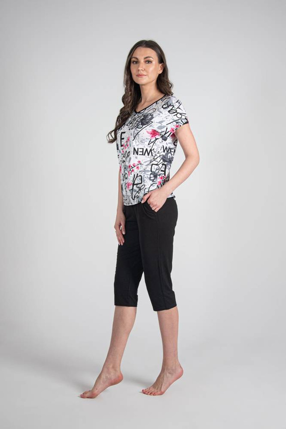 676 Pigiama da donna con suola Forex - bianco