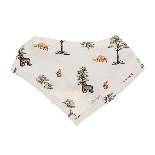 218076 Sciarpa per bambino Yogi Bear Nicol - cotone, motivo foresta