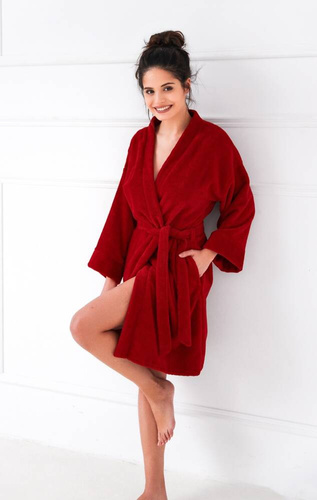 Vestaglia arrotolabile da donna Sensis - rosso