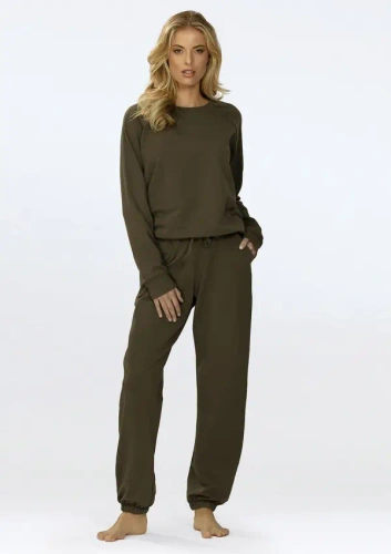 Completo sportivo donna Wenezja Dkaren – felpa e pantaloni, cotone