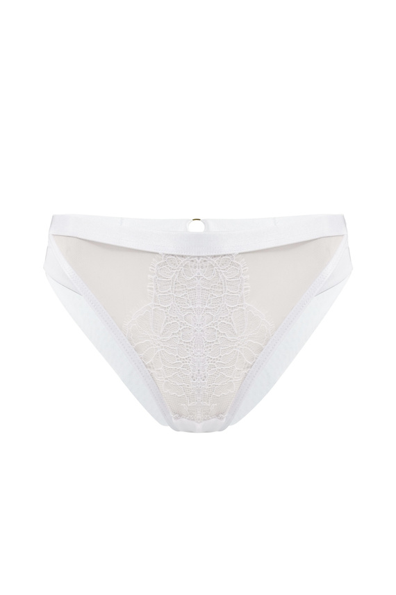 Mediolano Pure 19260 slip brasiliano bianchi in pizzo da donna eleganti