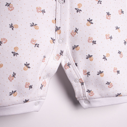 Nicol 220152 tutina bimba cotone traspirante a fiori