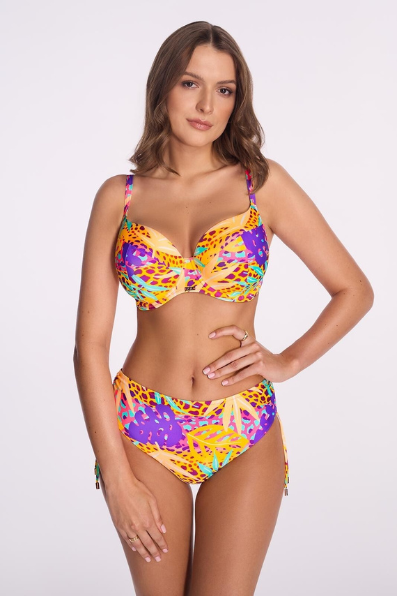 Reggiseno da bagno Full Cup SK 240 Jungle Pop Ava – design esotico, supporto perfetto, ideale per l'estate