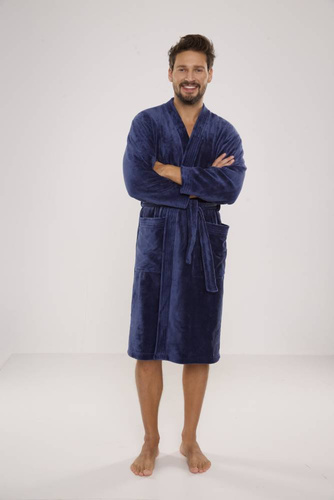 391 Hugo accappatoio da uomo De lafense - denim