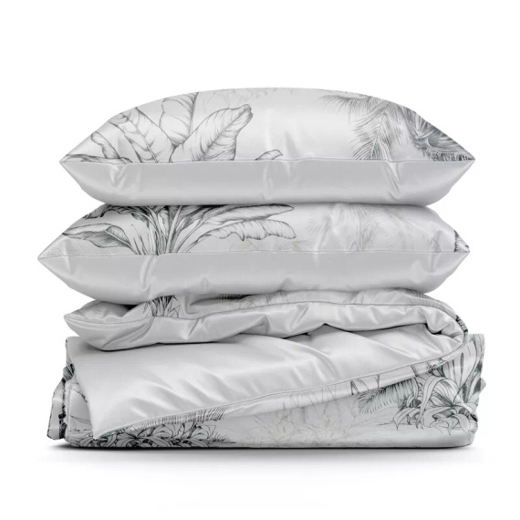 Eurofirany SPRING 104 completo letto 100% raso di cotone Oeko-Tex