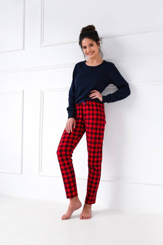 Pigiama Bonnie Sensis donna - blu navy