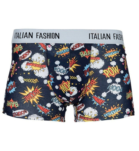 Boom Boxer da uomo Moda italiana - blu navy