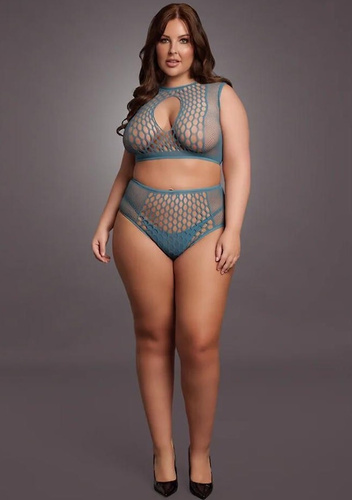 Komplet DES027 Le Désir sensuale plus size in rete