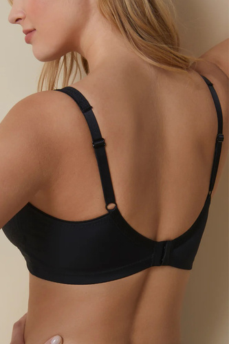 Reggiseno Marivi Selene nero - morbido, senza ferretto, comodo per tutti i giorni