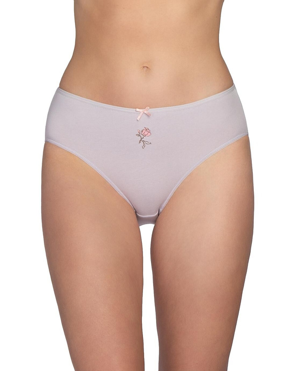 Figi L-122 BI-71 Lama Slip Bikini in Cotone 3-Pack Comfort Floreale