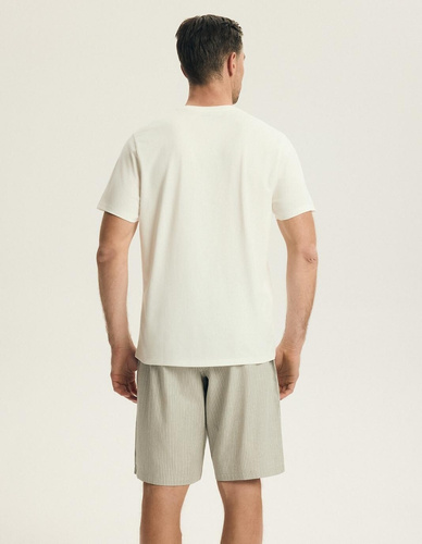 Pigiama uomo Henderson 43454 Nigri crema – 100% cotone estivo