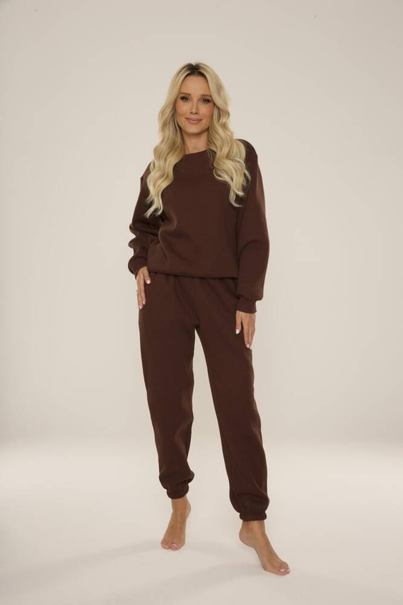 812 Tuta da ginnastica Indigo Forex donna - cioccolato