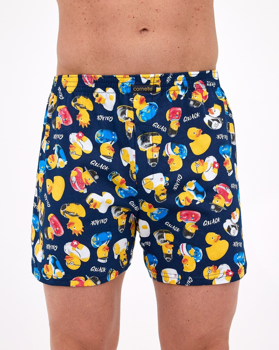 001/177 011/177 Ducks Uomo Cornette Classic Boxer - cotone, divertente e confortevole