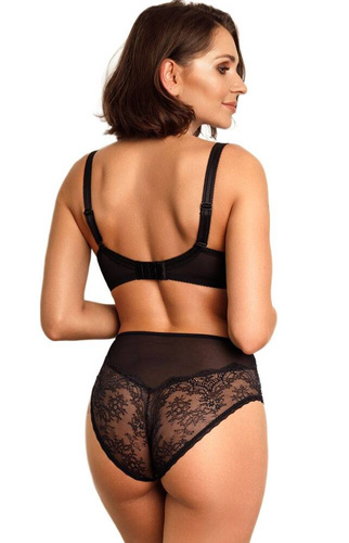 VB-456 Reggiseno a balconcino Vena caramello-nero