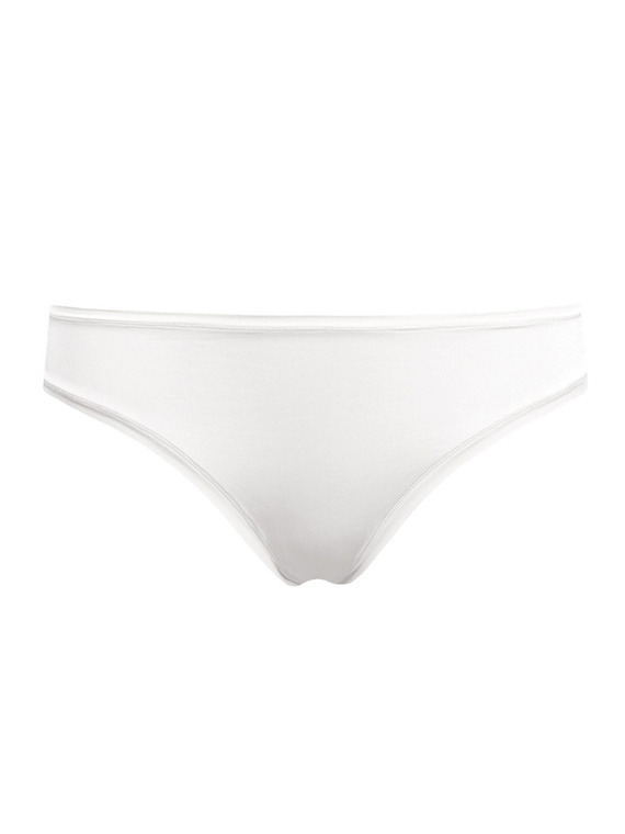 1555 Fantastica mutandina - senza cuciture, in microfibra, taglio classico Sielei bianco