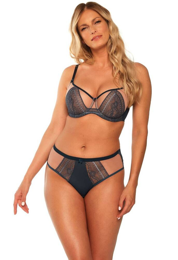 BS 1233 Reggiseno Antonina Soft Gaia - blu navy