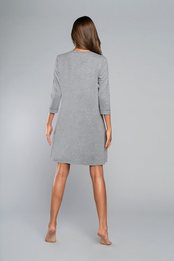 Camicia da gravidanza e allattamento Balm. manica 3/4 Italia Fashion - melange