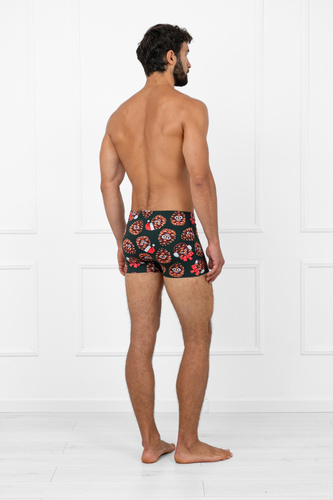 Cono Boxer da uomo Moda italiana - cotone, elastan, fantasia natalizia