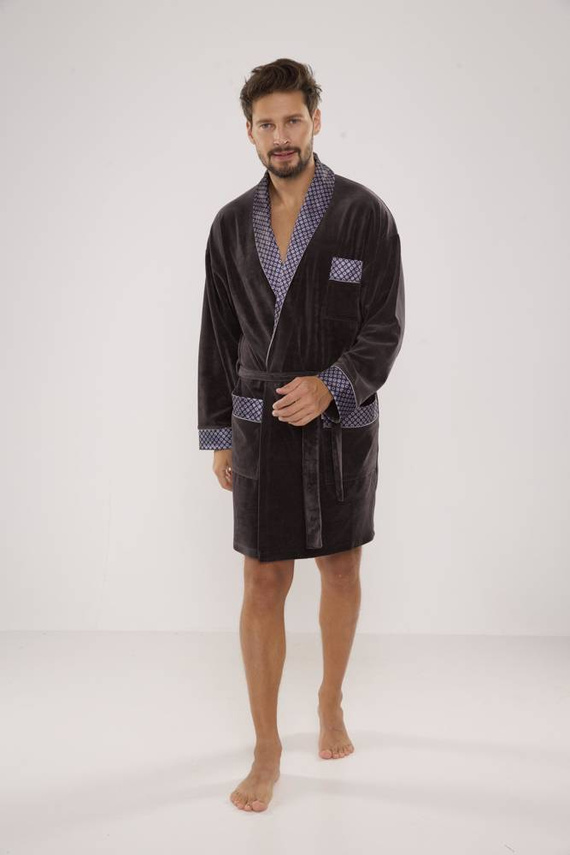 772 Accappatoio Bonjour da uomo in forex - grafite