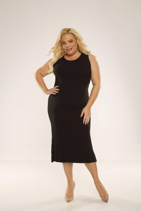 707 Abito Freya da donna di De Lafense - nero