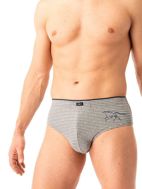 MPP 354 Key slip uomo cotone grigio grafite, confezione da 2 pezzi in scatola, comfort e stile