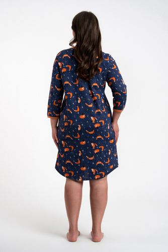 Camicia da notte e vestaglia da allattamento Wasilla Italian Fashion