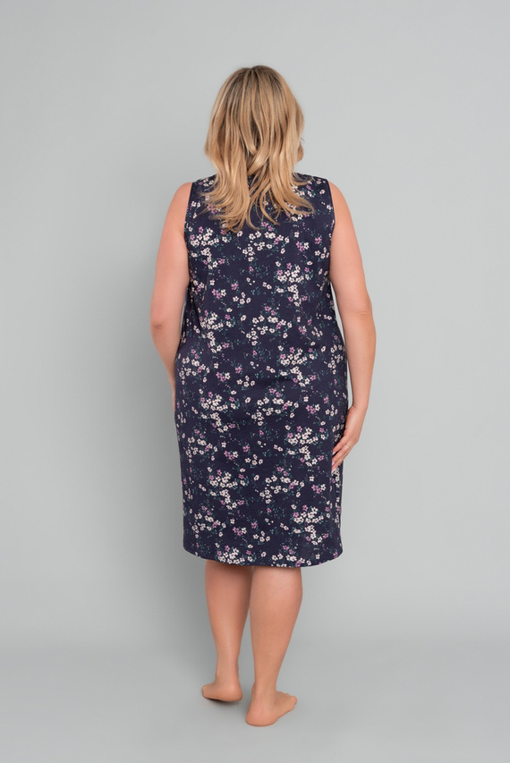 Evita Camicia da notte e chemise per l'allattamento, fascia larga Moda italiana - stampa