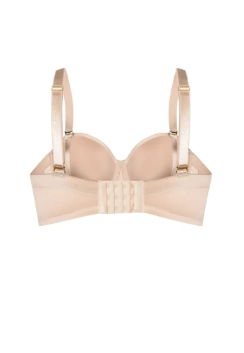 Reggiseno bardotka Ewa Big Mefemi imbottito senza spalline con ferretto