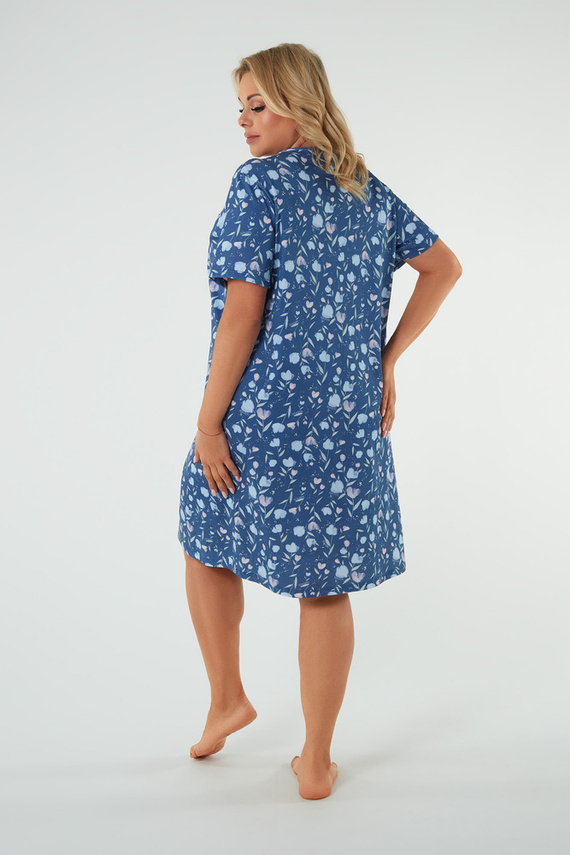 Camicia da notte Agalia, manica corta Moda italiana - stampa