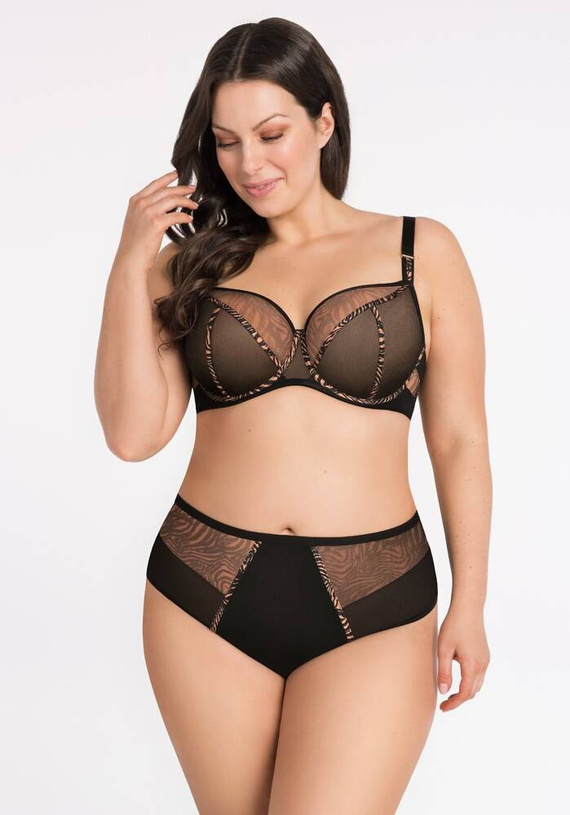 K 879 Gisel Reggiseno morbido Gorsenia nero