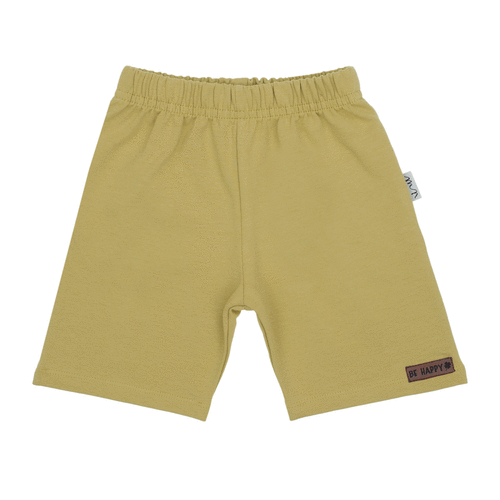 169518 Pantaloncini corti Nicol per bambini - unisex, cotone con elastan, comodi, produzione polacca - verde lime