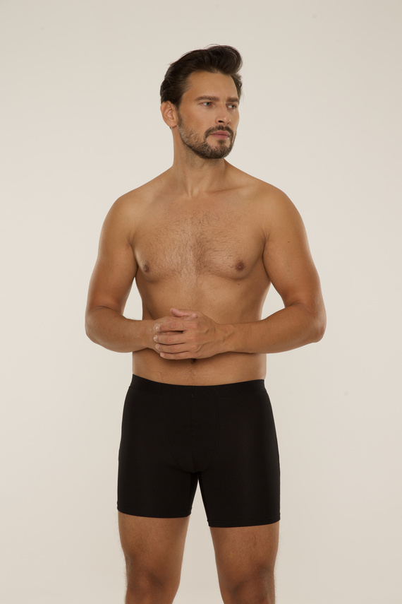 847 Chandler boxer uomo - modal, cotone, elastan | De Lafense - nero