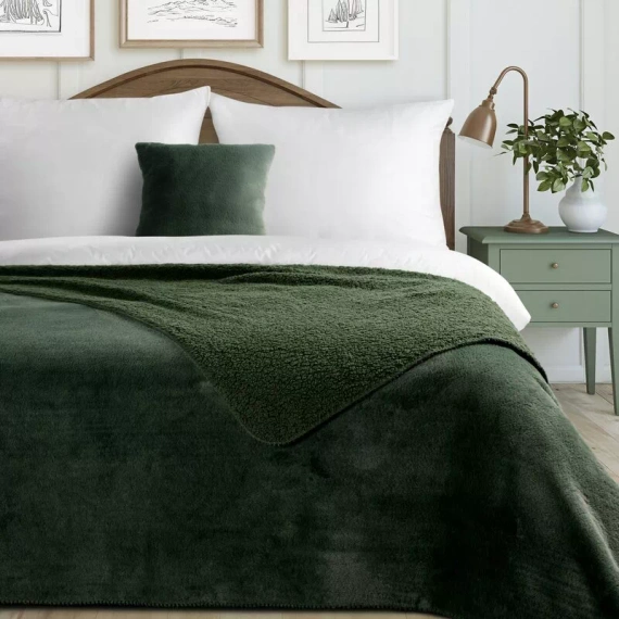 Narzuta Florina Eurofirany decorativa color polvere 100% poliestere elegante