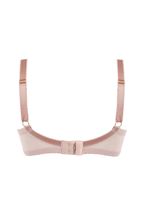 Mediolano Jasmin 19151 reggiseno semi soft pizzo rosa cipria