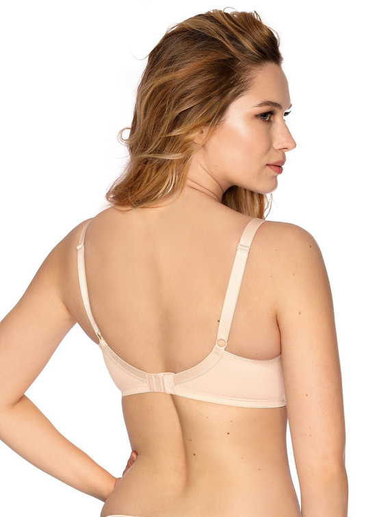 Reggiseno soft Gaia BS 874 Samira sostegno naturale per seno grande beige
