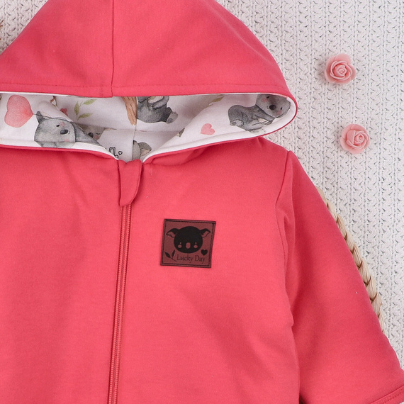 Tutina neonato Nini Organic Sweet Koala– imbottita, 100% cotone bio