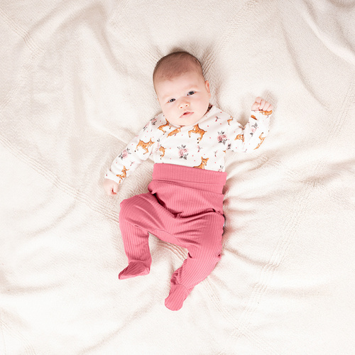 216010 Lala baby mezza nanna Nicol - cotone a coste con elastan