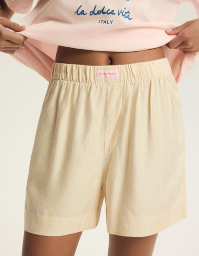 Pigiama estivo donna 44479 Edris cotone e viscosa