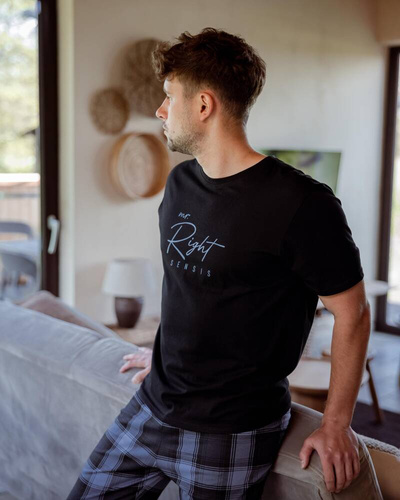 Sensis Victor Pigiama da uomo - nero