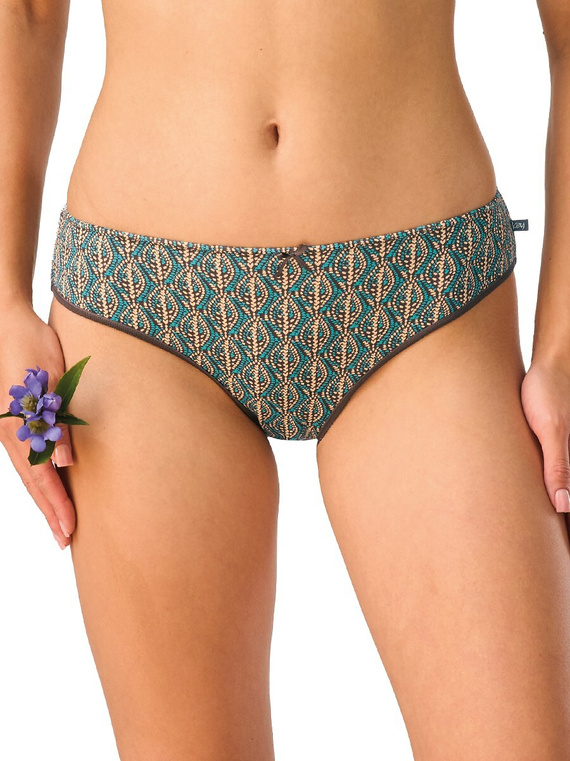 Figi Mini Bikini Key LPR 504 B26 A2 2-Pak Cotone Lisce e Fantasia