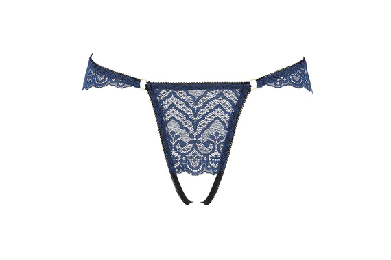 Lyria Mutandine da donna Passion - blu navy