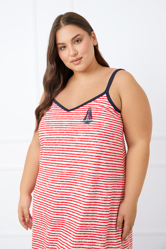 Camicia da donna Flota, slim fit Moda italiana - stampa rossa