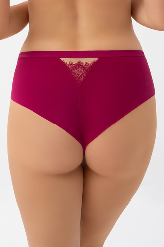 Slip brasiliano B006 Dayana Gorsenia rosa tulle e pizzo