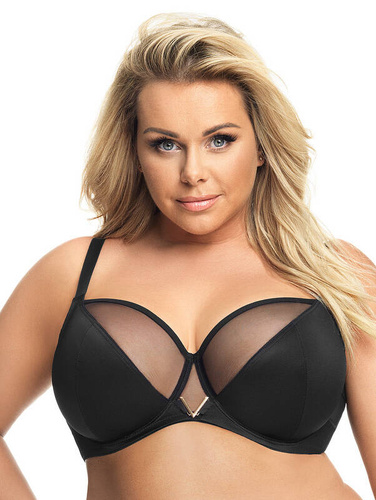 K 564 Vicky Reggiseno morbido Gorsenia nero