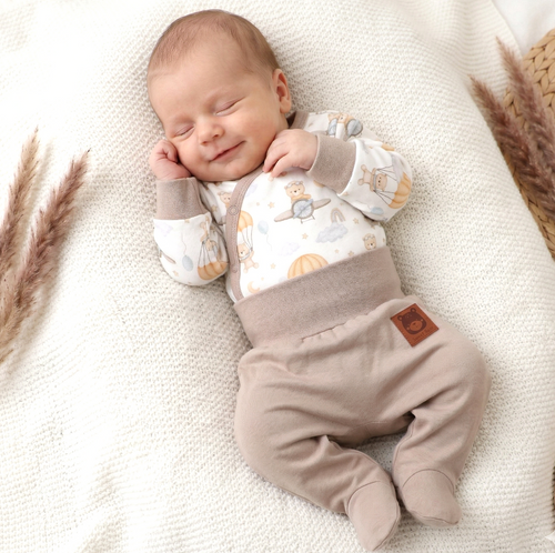 ABN-5501 Body busta Sky Journey Nini | Cotone biologico per neonato