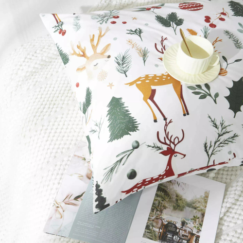 Biancheria da letto in microsatinato bianco I25 Spod Igły i Nitki - morbida, liscia e resistente