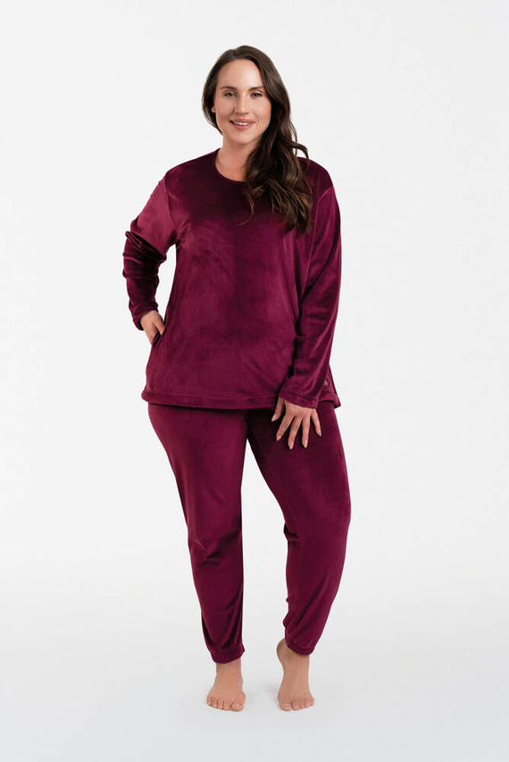 Akara Set da donna Italian Fashion - bordeaux