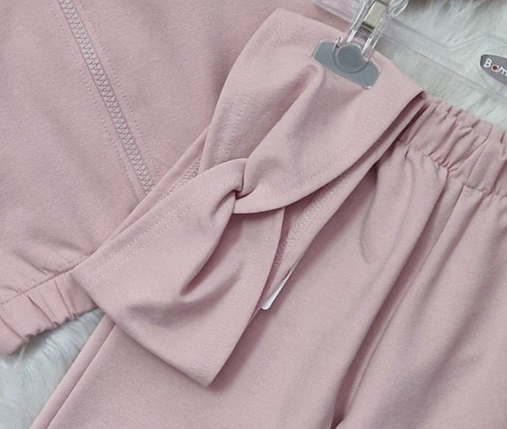 Fascia per bambini Grace Bambarillo rosa cipria - elegante e confortevole per le bambine